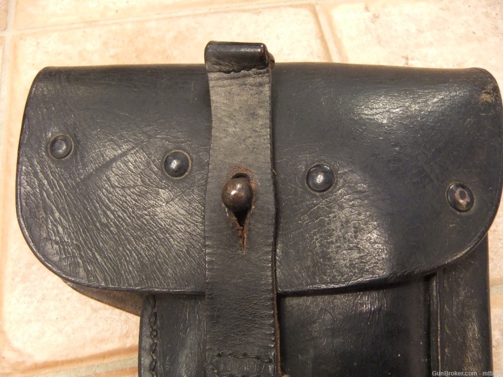 German Walther P38 / P1  Named Leather Holster. -img-3