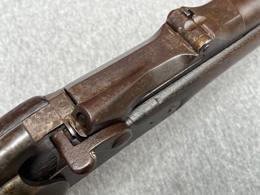 U.S. Springfield Model 1884 M1884 Trapdoor Cadet Rifle .45-70 Antique-img-29
