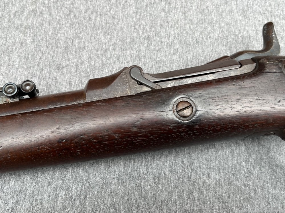 U.S. Springfield Model 1884 M1884 Trapdoor Cadet Rifle .45-70 Antique-img-16
