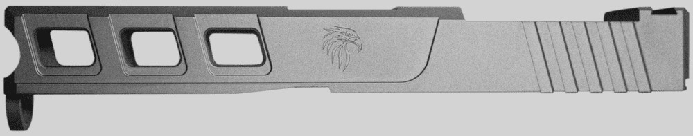 Glock 17 Tungsten w/RMR cut out Slide-img-0