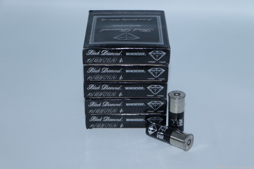 Winchester Black Diamond 12 Gauge Shotgun Shells - 50 rounds-img-0