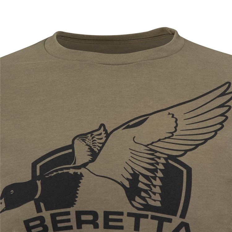 BERETTA Men's Wingbeat Long Sleeve T-Shirt, Color: Green, Size: L-img-2