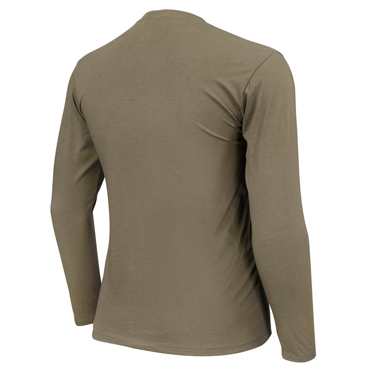 BERETTA Men's Wingbeat Long Sleeve T-Shirt, Color: Green, Size: L-img-1