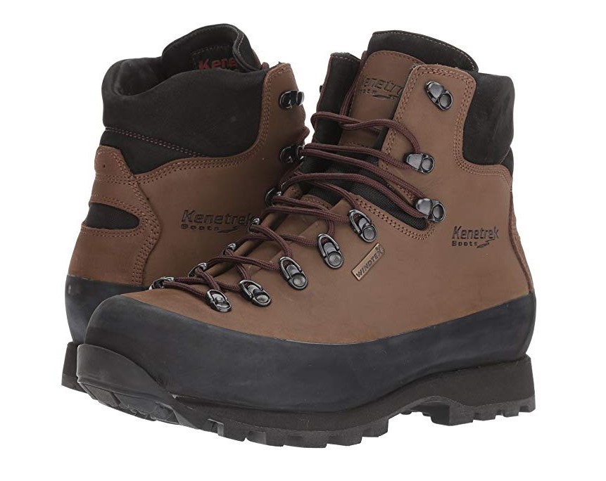 KENETREK Hardscrabble Hiker Boots, Color: Brown, Size: 11 Wide-img-3