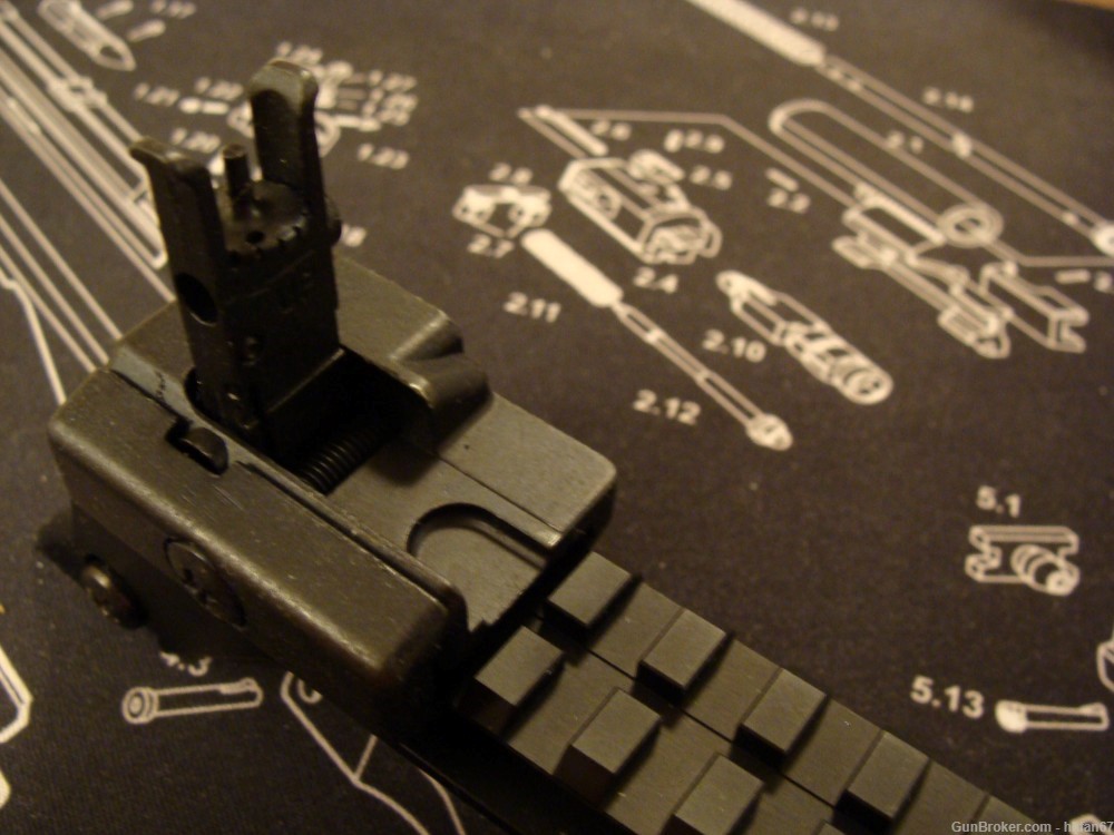 HK G36 Full Length Top Rail with MP-7 Style Sights-img-5