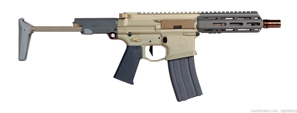 Q Honey Badger SBR 300BLK 7" 30+1 Semi-Auto Rifle HB-300BLK-7IN FACTORY NEW-img-0