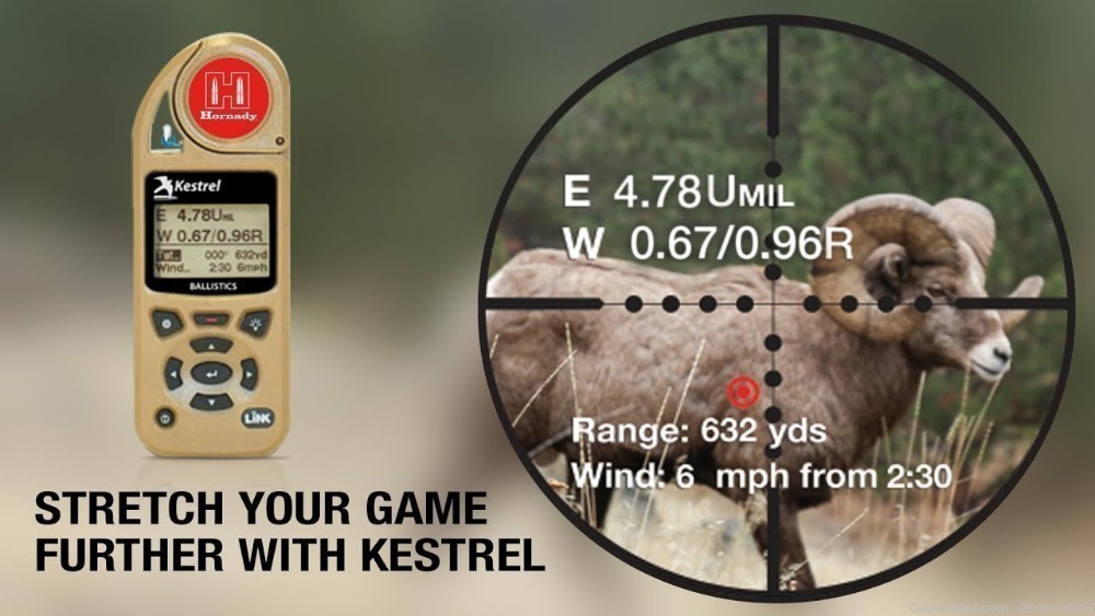 Kestrel 5700 Ballistics Weather Meter w/ Hornady 4DOF Ballistic Calculator-img-0