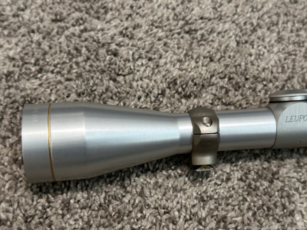 Leupold vari-x IIc 3x9 riflescope SS silver polish rare 1” tube duplex -img-2
