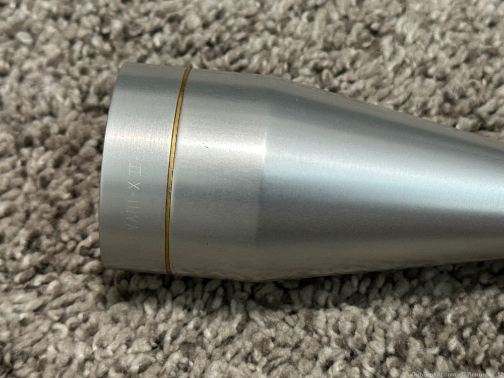 Leupold vari-x IIc 3x9 riflescope SS silver polish rare 1” tube duplex -img-7