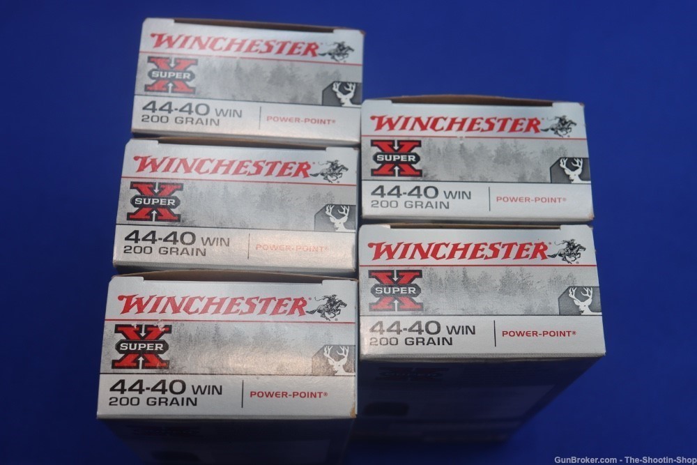 Winchester Power Point 44-40 WIN Rifle Ammunition 250RD Ammo Lot 200GR SP-img-6