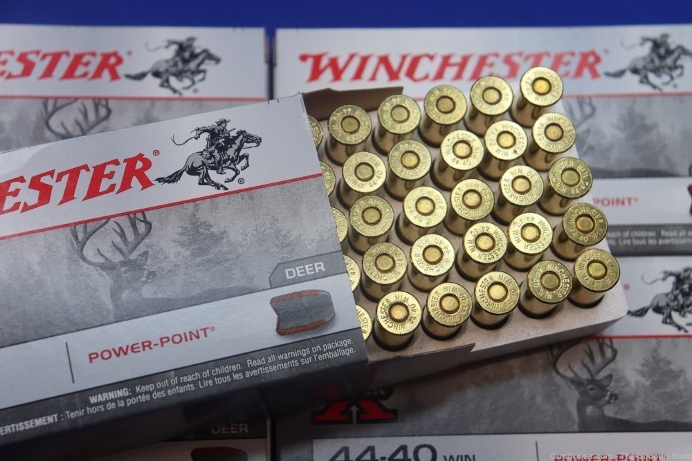 Winchester Power Point 44-40 WIN Rifle Ammunition 250RD Ammo Lot 200GR SP-img-4