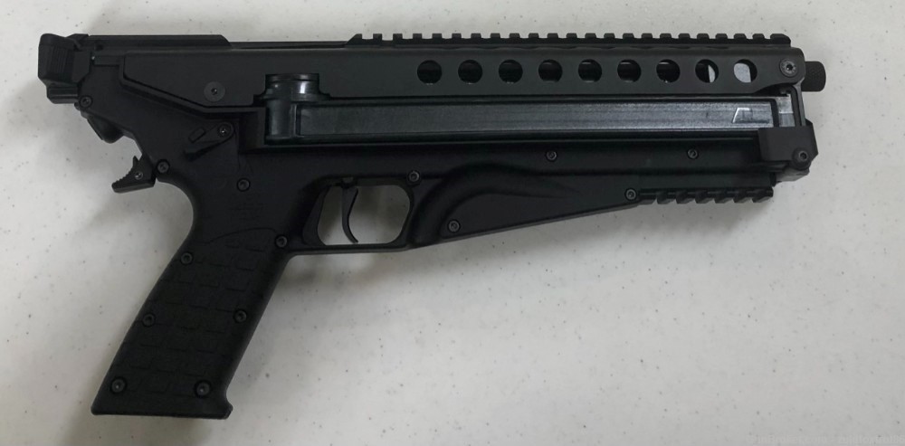 New KelTec P50 5.7x28mm semi auto pistol-img-0