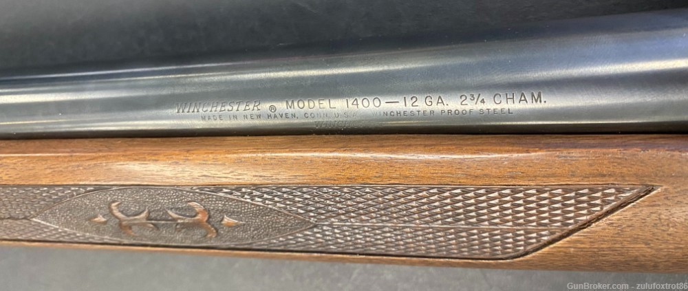 Winchester 1400 12 GA semi auto shotgun-img-7