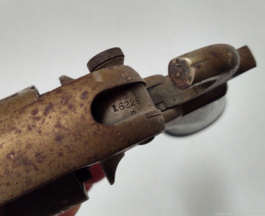 Civil War Starr 1858 Army DA Revolver US marked .44 cal Black powder Union -img-9