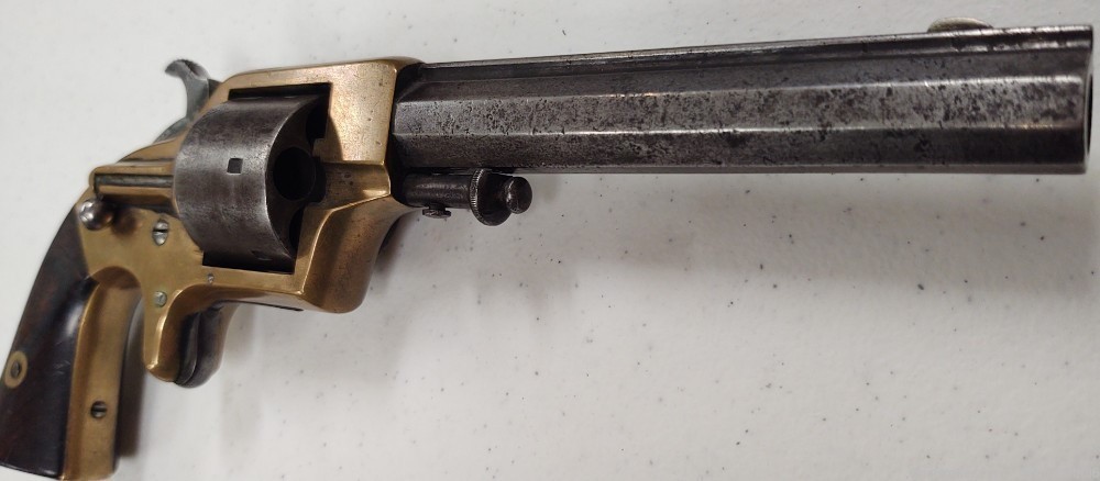 Merwin & Bray Plants Third Model Army Revolver .42 black powder antque 1860-img-6