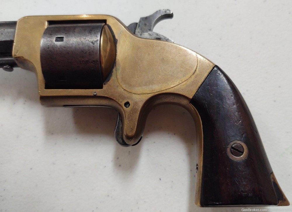 Merwin & Bray Plants Third Model Army Revolver .42 black powder antque 1860-img-3