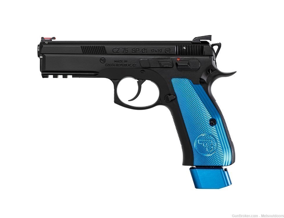 CZ- USA 75 SP-01 Competition Blue 9mm 44.6" 91207-img-0