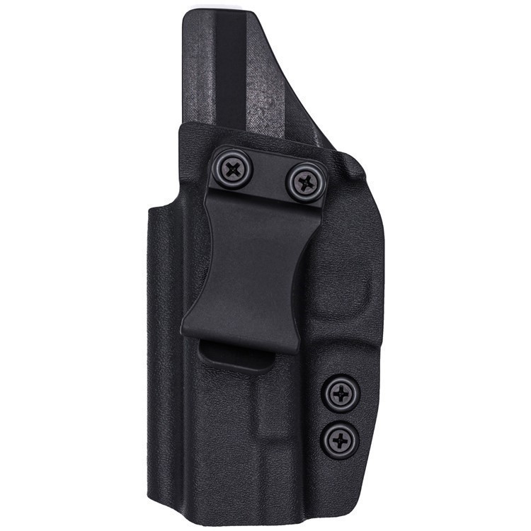 IWB Holster fits: Glock DS (Optic Ready) Black / Left Hand / Optic Cut-img-0