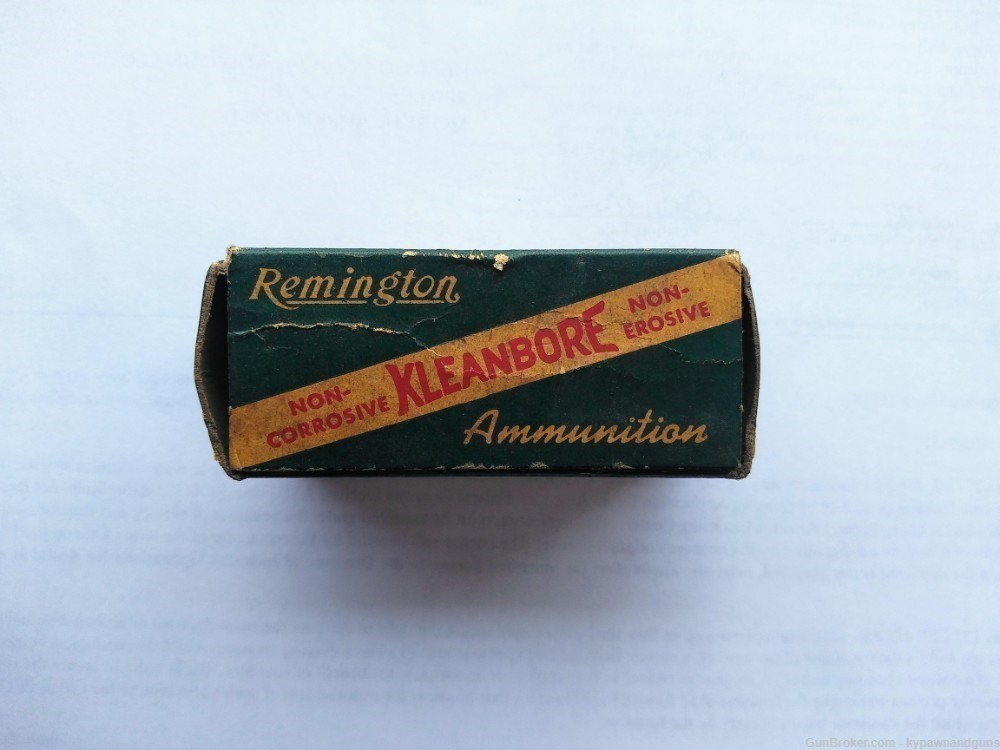 Vintage Remington Kleanbore Hi Speed .22LR Empty Box-img-3
