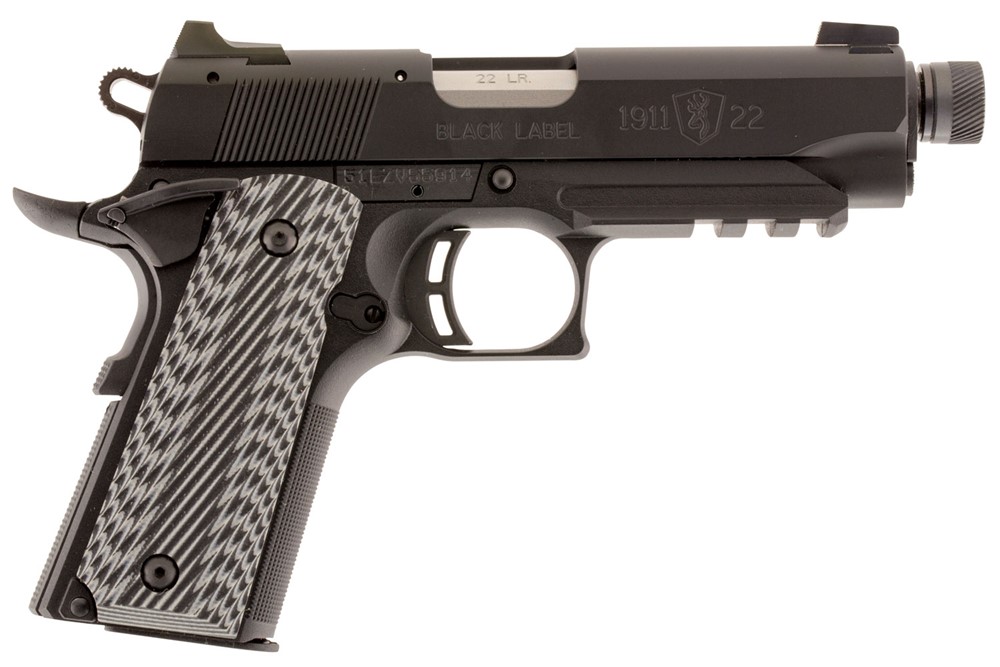 Browning Black Label 1911-22 Compact 22LR Threaded Barrel-img-1