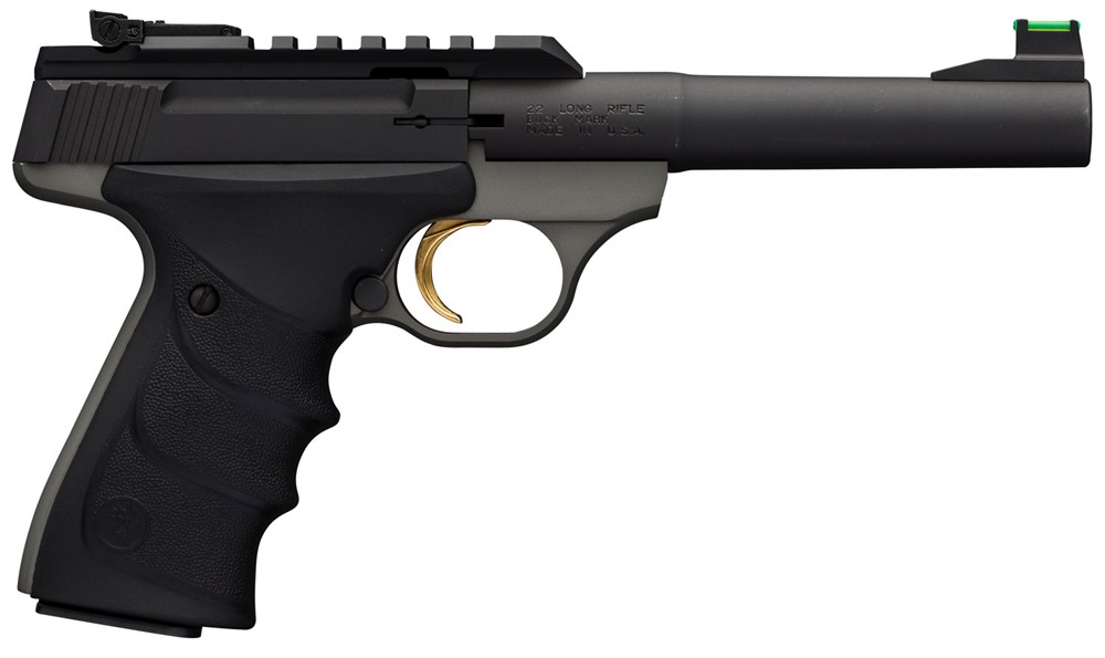 Browning Buck Mark Plus Practical 22 LR Pistol 5.50 Matte Gray 051530490-img-0