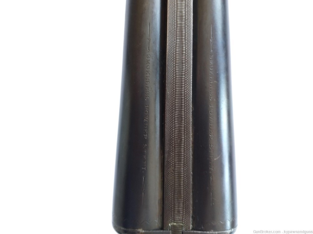 Ithaca Flues Field Grade Double Barrel Shotgun - 1917 Dated-img-13