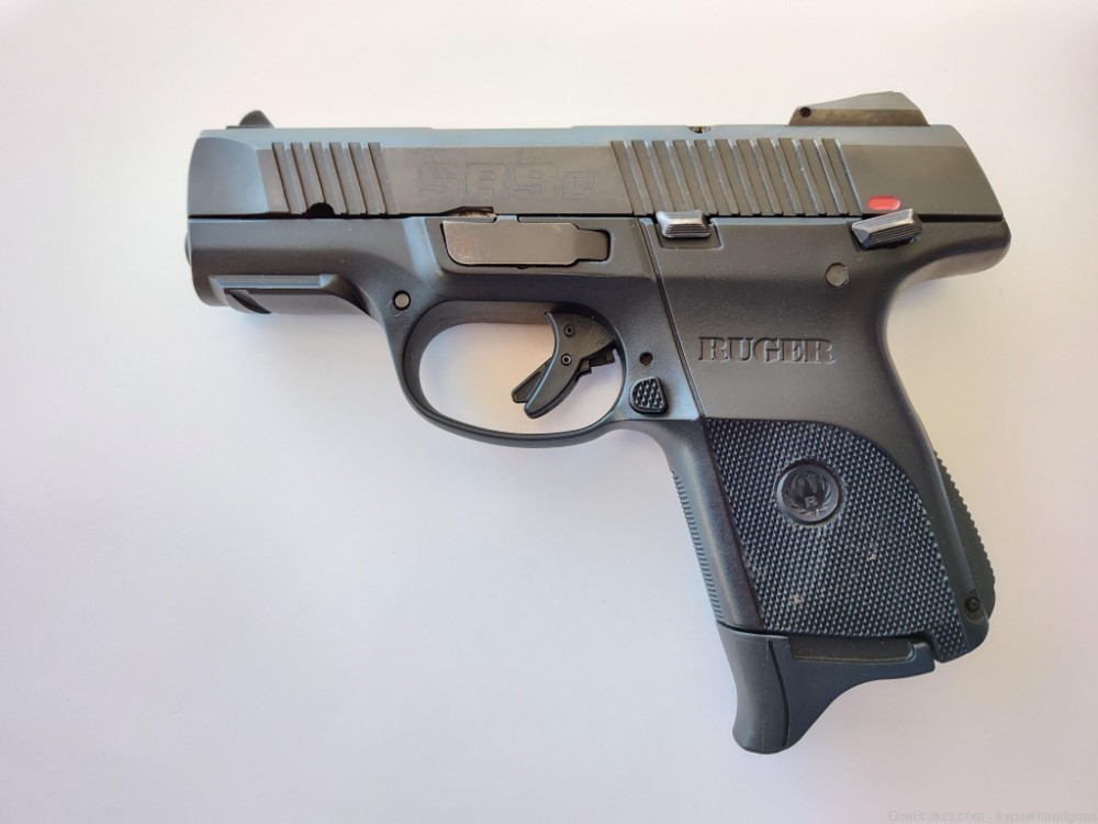 Ruger SR9C 9mm Pistol with Case and Extra Mag-img-0