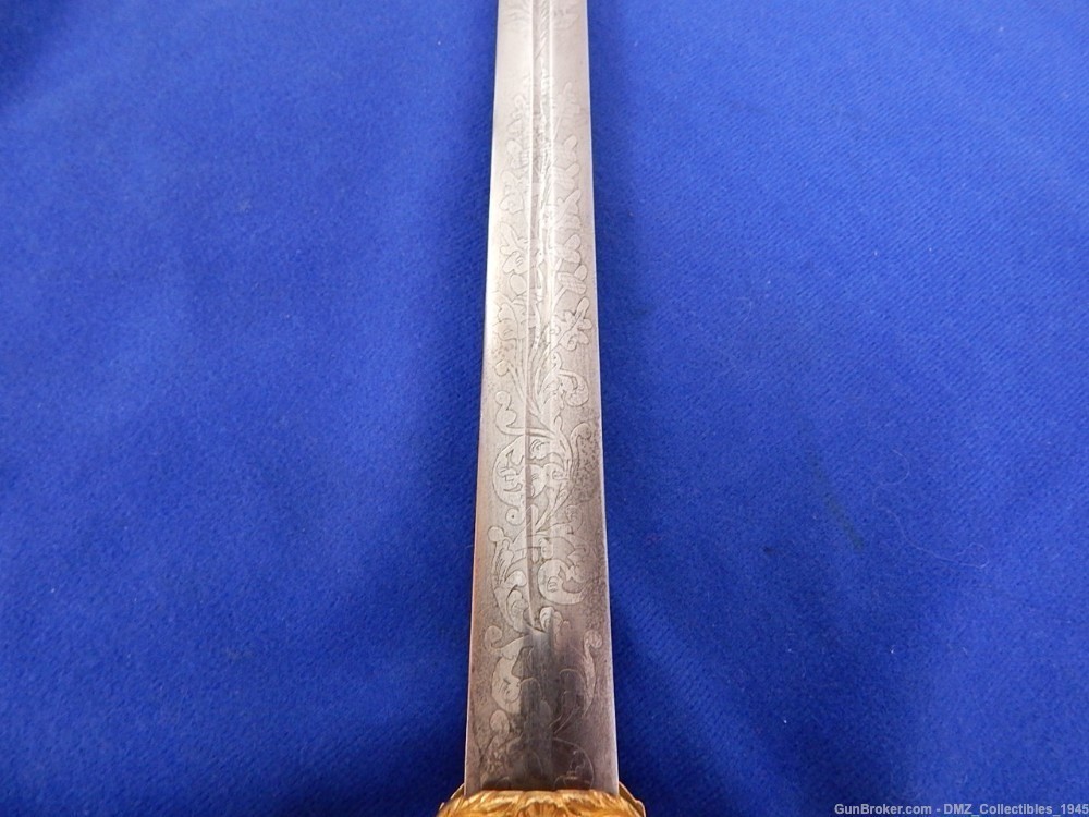 Civil War Era Knights Head Pommel Militia Sword with Sheath-img-5