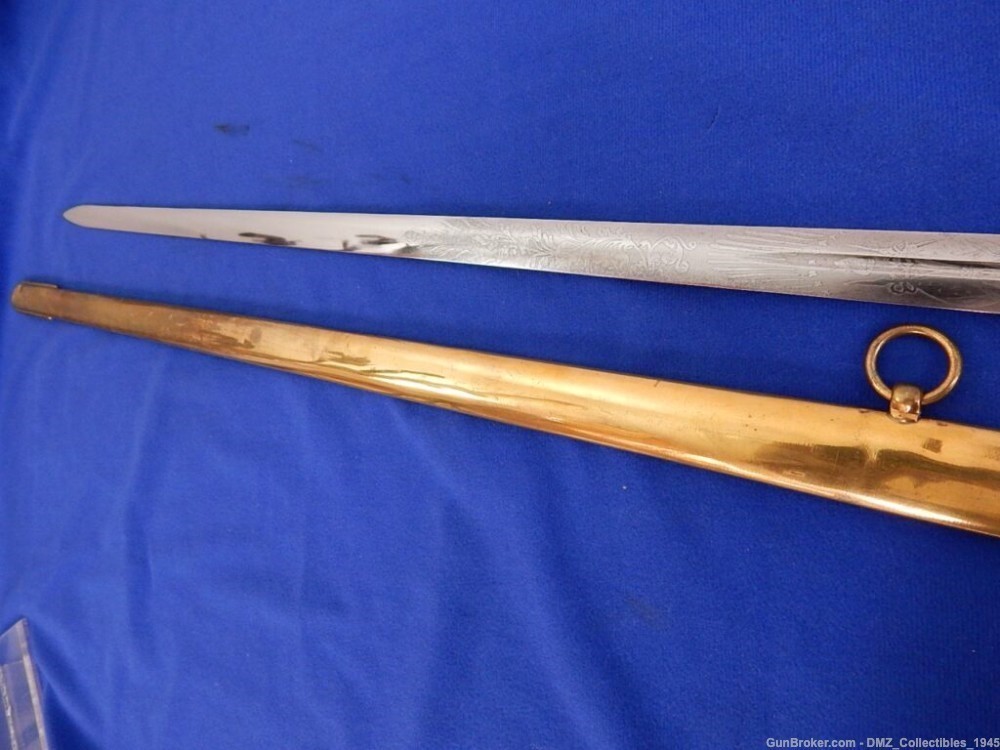 Civil War Era Knights Head Pommel Militia Sword with Sheath-img-10