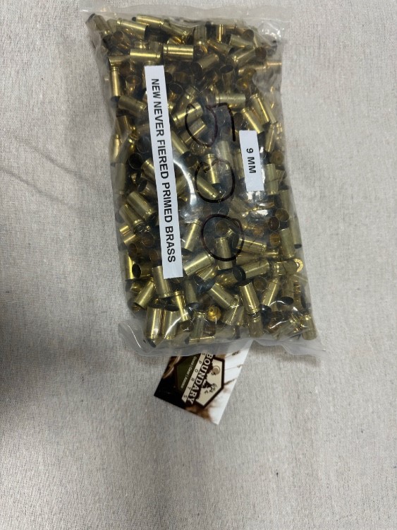 9MM Brass New Factory primed 500 count-img-0