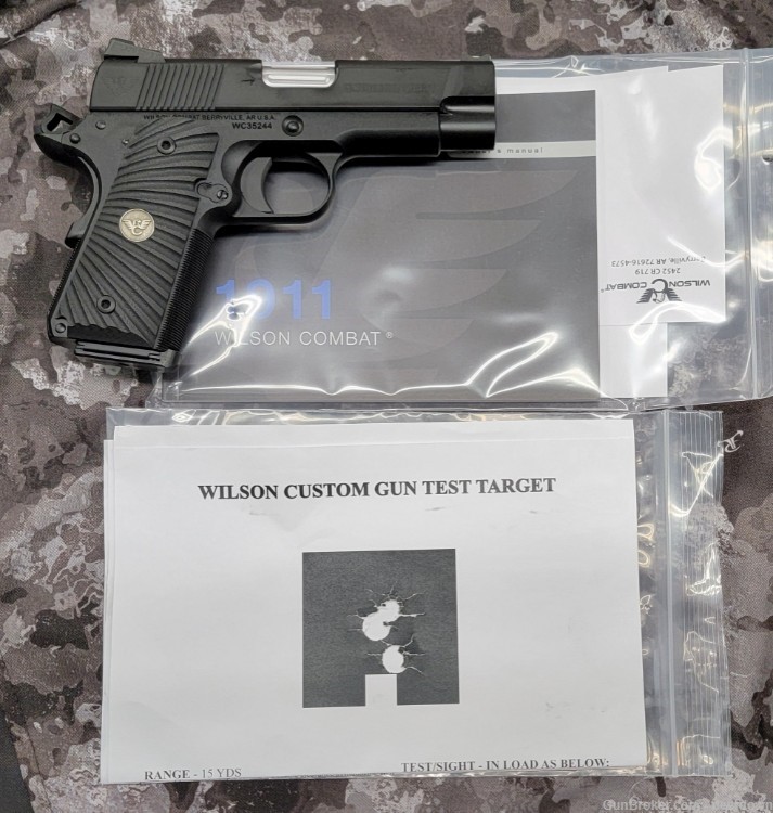 Wilson Combat Ultralight Carry Compact .45 ACP (NO RESERVE)-img-8