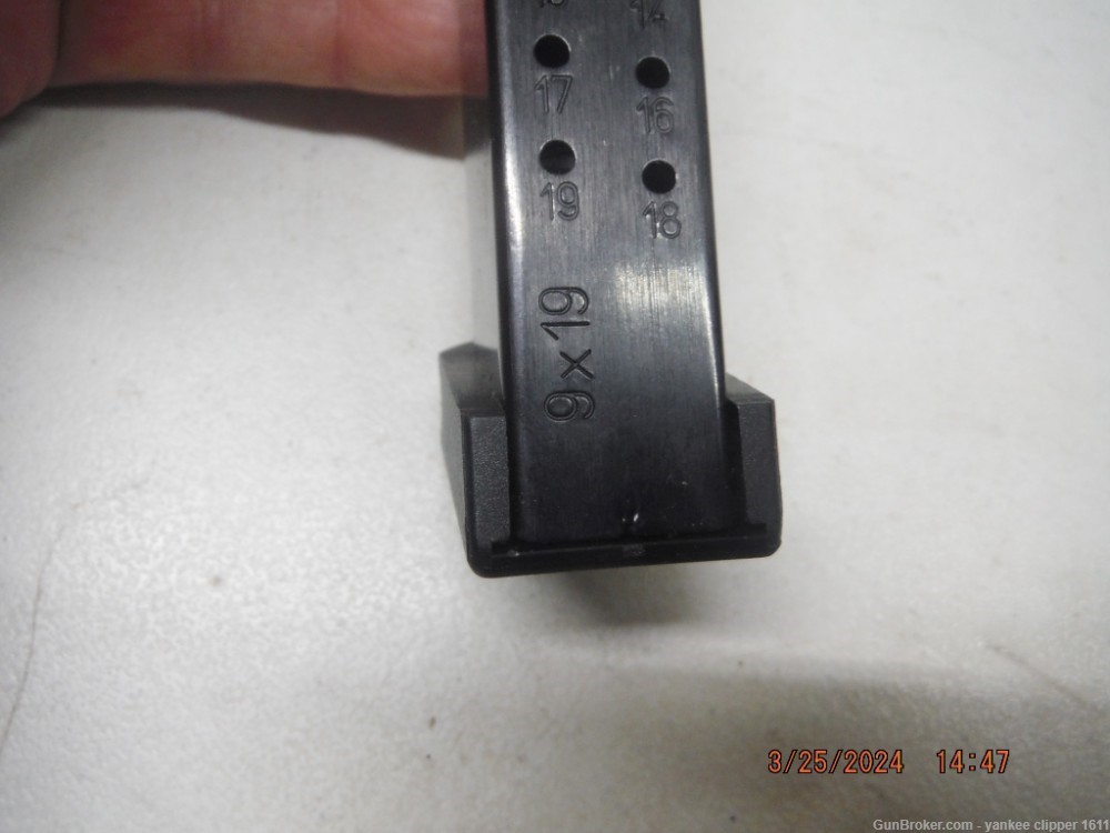 CZ 75 SP-01 9MM 19RD Magazine with grip extension Original New Factory-img-5