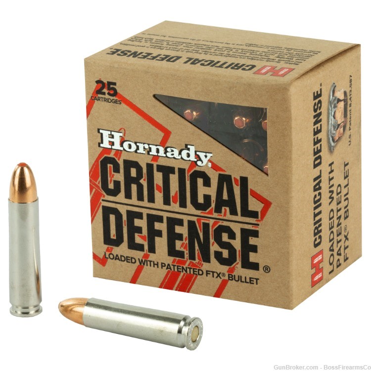 Hornady Critical Defense .30 Carbine 110gr Flex-Tip Box of 25 81030-img-0