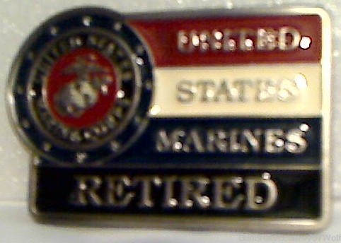 New (Old Surplus) United States Marines Marine Corps Vintage Belt Buckle-img-0