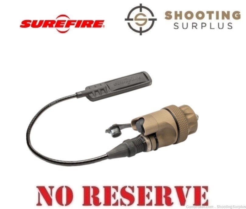Surefire DS07 Weapon light Switch Tan 7" Fits Scout Light -img-0