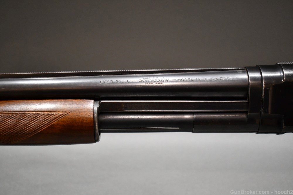 Winchester Model 12 Pump Shotgun 2 3/4" 16 G 28" Solid Rib 1928 C&R-img-12