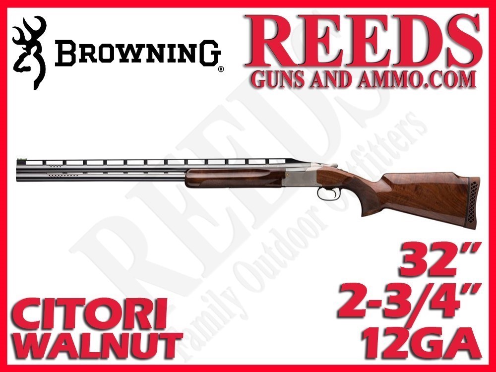 Browning Citori 725 Trap Left Hand Walnut 12 Ga 2-3/4in 32in 0135813009-img-0