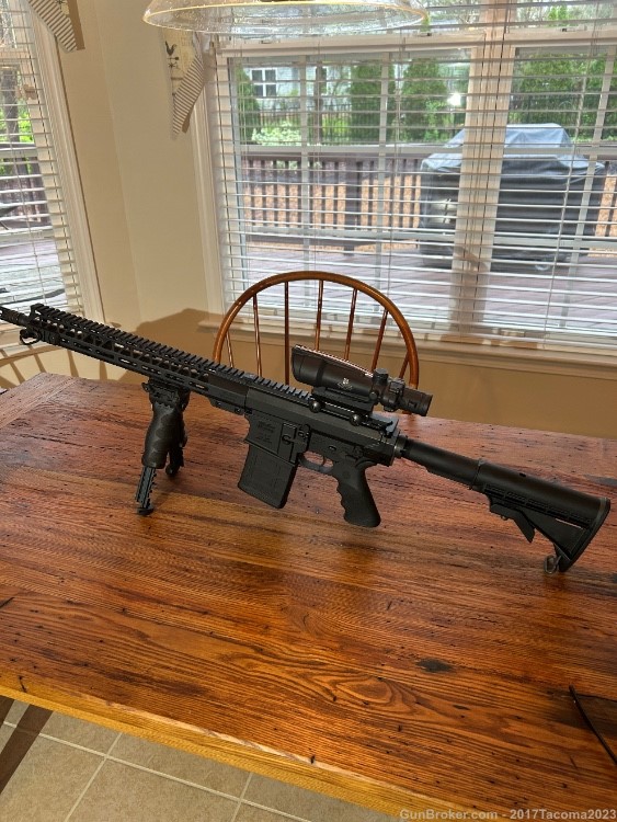 Windham Weaponry.308 with Trijicon scope and ammo-img-6