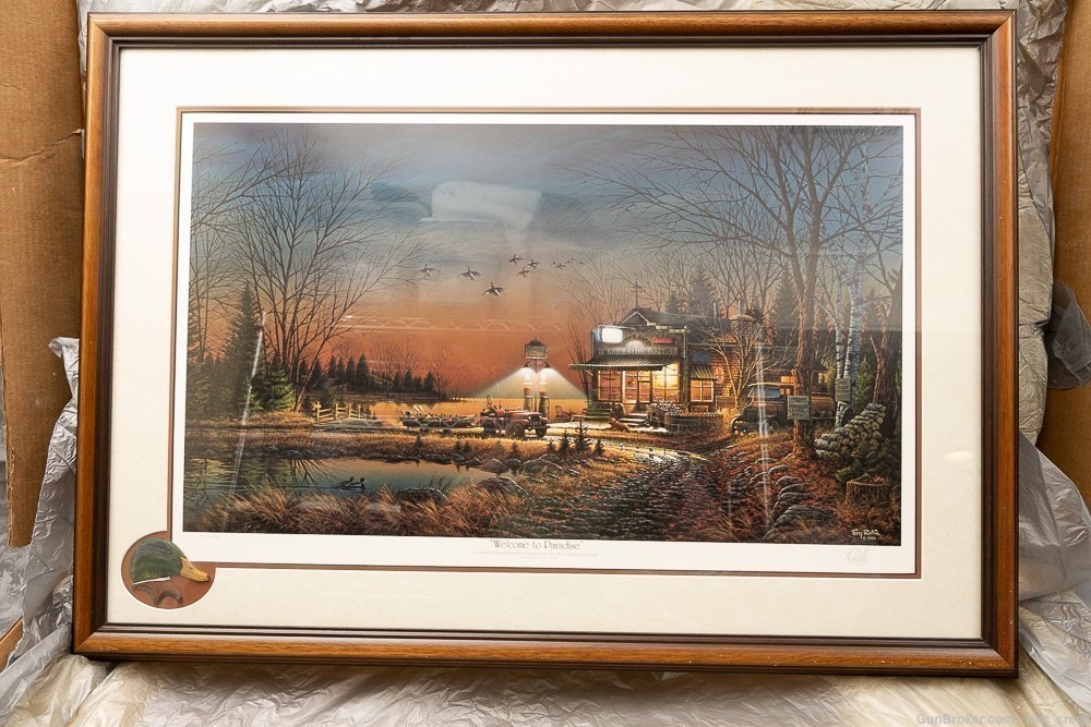 Terry Redlin "Welcome to Paradise" Framed Print * LIMITED EDITION * SIGNED-img-10