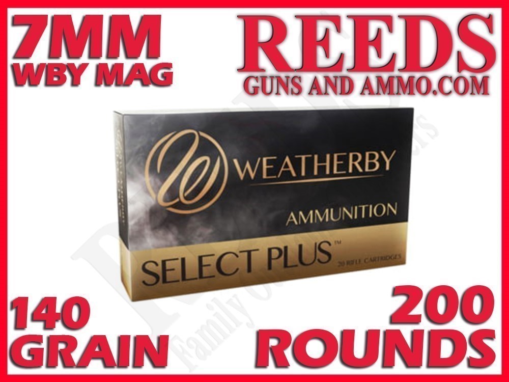 Weatherby Select Plus Barnes TTSX 7mm Wby Mag 140 Grain B7MM140TTSX-img-0