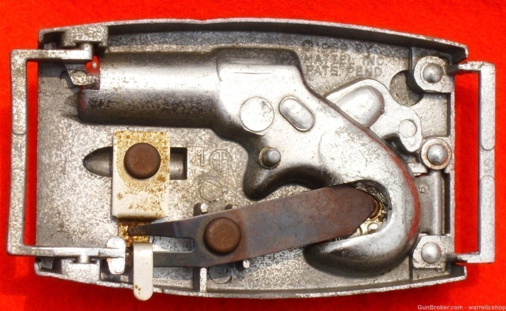 Mattel Remington toy belt buckle-img-1