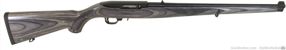 Ruger 10/22 Carbine 22LR 18.5" Black Laminate Mannlicher Stock NIB-img-0