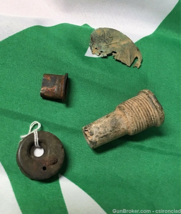 Parrott Shell fuse  and other dug items Civil War-img-0