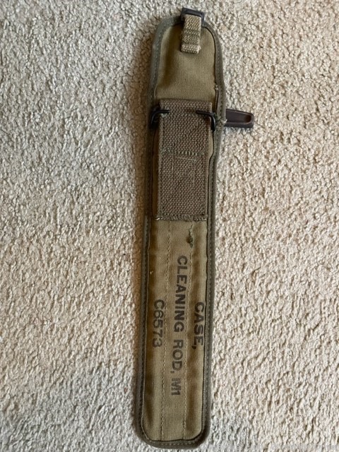  WWII / Korea M1 30 Cal Carbine Cleaning Rod w/ Case with Jag & Brush-img-2