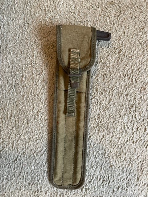  WWII / Korea M1 30 Cal Carbine Cleaning Rod w/ Case with Jag & Brush-img-3