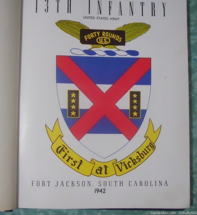 13TH. INFANTRY - 1942 - Ft. Jackson - Review/yearbook-img-3