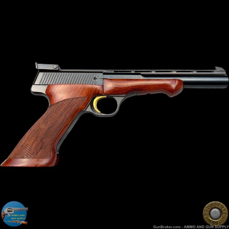 Fn Browning Medalist Model 22 Lr Target Pistol 1963 Target Grips Forend Semi Auto Pistols 7774