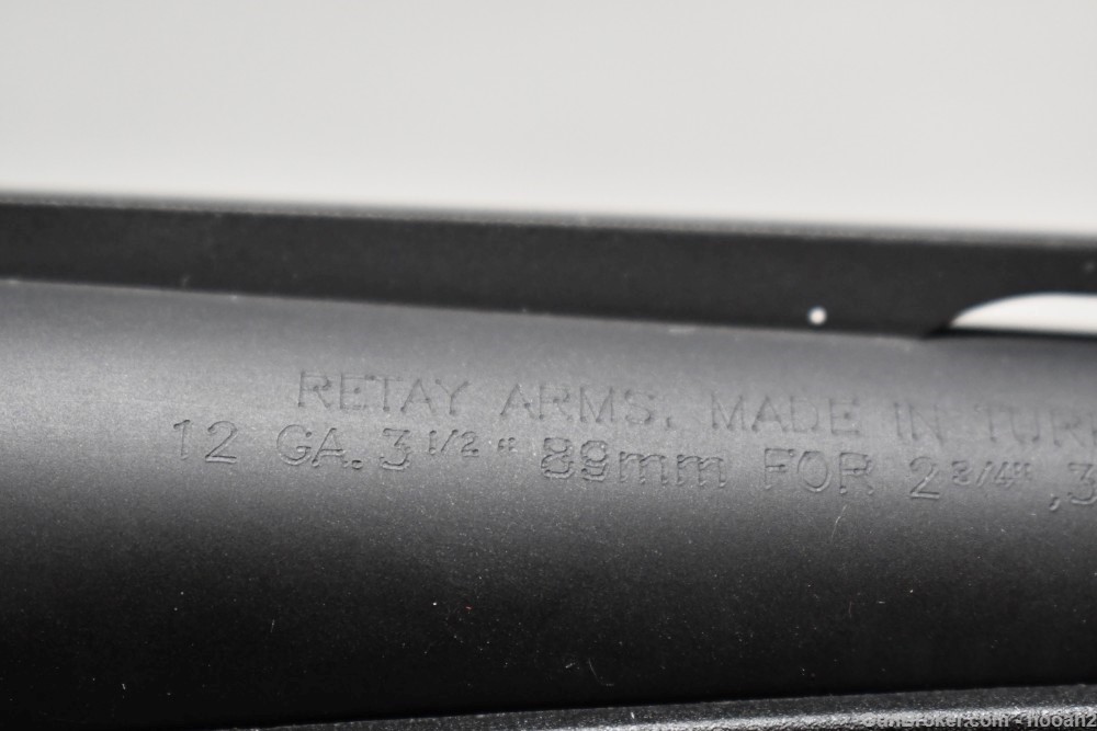 Nice Retay USA Masai Mara Semi Auto Shotgun Black 3.5" 12 G 26" VR W Box-img-42