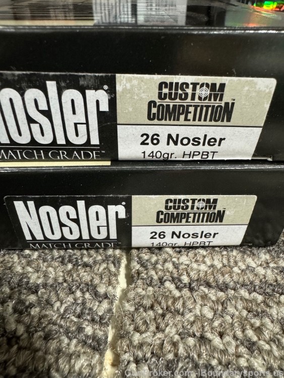 26 Nosler 40 rounds factory new-img-0