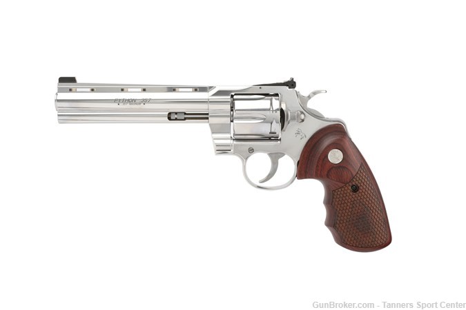 New Colt Python 6" Stainless 357 Magnum Talo Edition-img-0